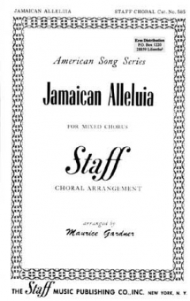 Jamaican Alleluia (gemischter Chor) 