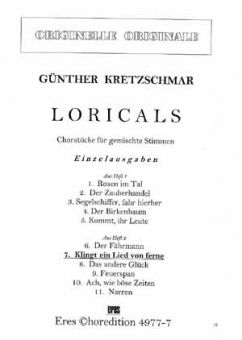 Klingt ein Lied vo ferne (GChor) 111