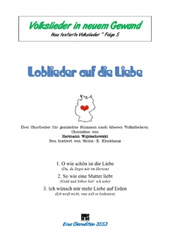 Loblieder auf die Liebe (gemischter Chor)