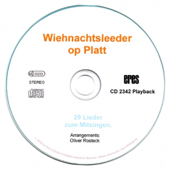 Wiehnachtsleeder op Platt (Playback) 