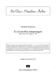 Es ist ein Ros entsprungen (gemischter Chor)