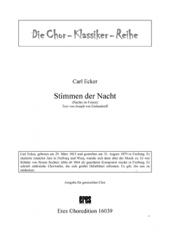 Stimmen der Nacht (gemischter Chor)