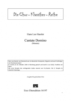 Cantate Domino (gemischter Chor) 