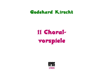 Eleven Preludes for organ (Download)