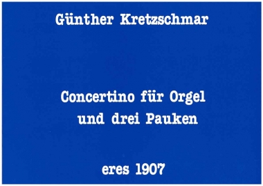 Concertino (Orgel, Pauken) 