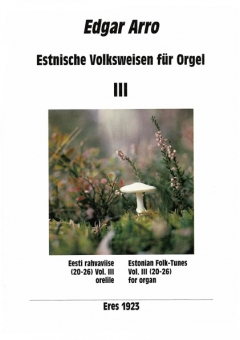 Estonian Folk tunes 3 (organ) Download 