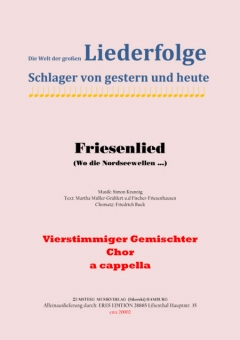 Friesenlied (gem. Chor)