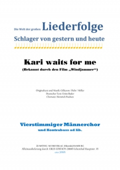 Kari waits for me (Männerchor) 111