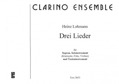 Drei Lieder (Gesang, Klarinette, Orgel) 