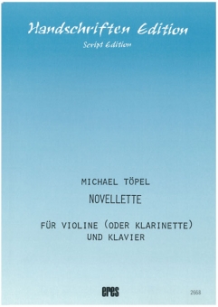 Novellette (Violine oder Klarinette, Klavier) 