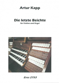 Die letzte Beichte (Violine mit Orgel) 