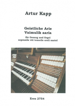 Geistliche Arie (Gesang, Orgel)