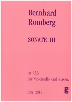 Sonate III  (op.43.3) 