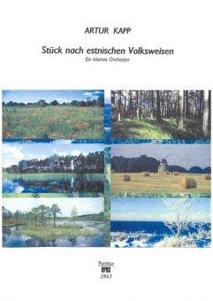 Stück nach estnischen Volksweisen (Partitur)