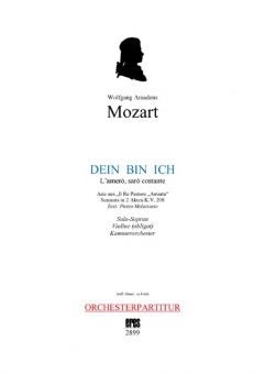 Dein bin ich (Orchesterpartitur) 