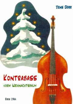 Kontrabass vorm Weihnachtsbaum (Download) 