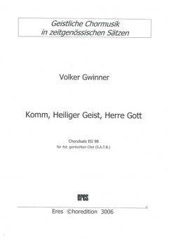 Komm Heiliger Geist, Herre Gott (gemischter Chor) 