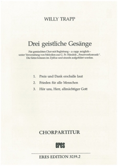 Drei geistliche Gesänge (Chorpartitur) 