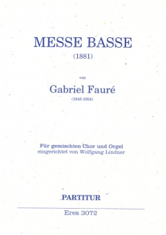 Messe basse (gemischter Chor) Klavierauszug 