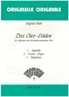 Drei Chor-Etüden (gem.Chor) 111