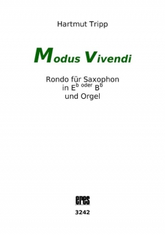 Modus vivendi (Saxophon und Orgel) 