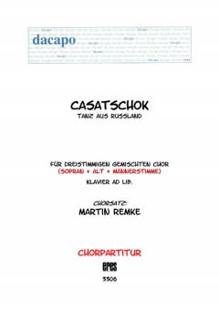 Casatschok (gemischter Chor 3st) 