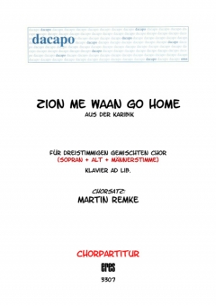 Zion me waan go home (3st.) 111