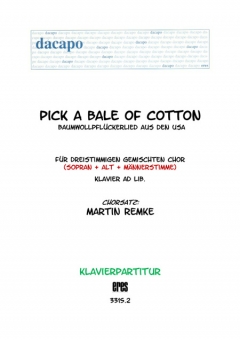 Pick a Bale Of Cotton (Klavier) 