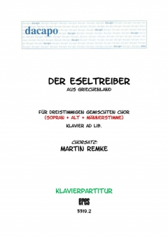 Der Eseltreiber (Klavier)