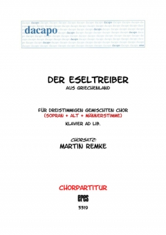 Der Eseltreiber (gemischter Chor 3st) 