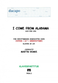 I come from Alabama (Klavier) 