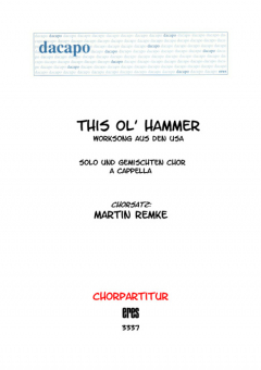 This ol´hammer (gemischter Chor 3st) 