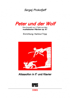 Peter and the wolf (alto-saxophone and piano) Download 