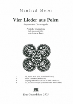 Vier Lieder aus Polen (gemischter Chor)