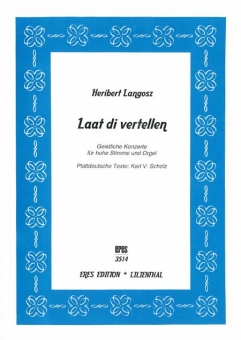 Laat di vertellen (vocal and organ)