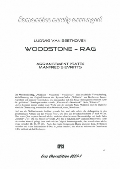 Woodstone-Rag (gemischter Chor) 