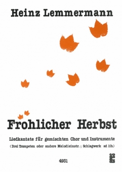 Fröhlicher Herbst (gemischter Chor / Partitur)
