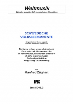 Schwedische Volksliedkantate (gemischter Chorpartitur)