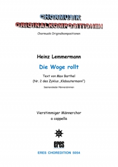 Die Woge rollt (Männerchor) 