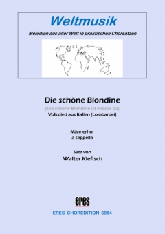 Die schöne Blondine (Männerchor) 111