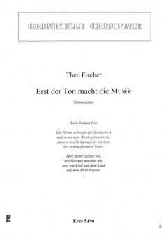 Erst der Ton macht die Musik (Männerchor) 111