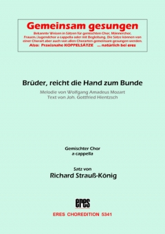 Brüder, reicht die Hand (gemischter Chor)