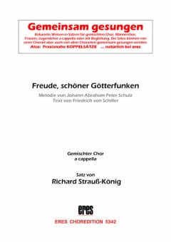 Freude, schöner Götterfunken (gemischter Chor) 