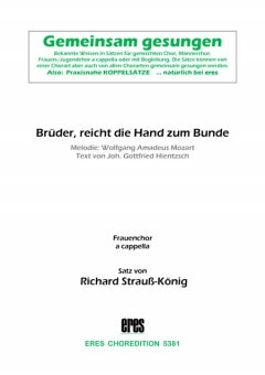 Brüder, reicht die Hand zum Bunde (Frauenchor) 