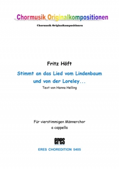 Stimmt an das Lied vom Lindenbaum (Männerchor)