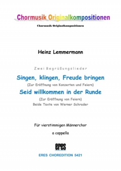 Singen, klingen... (Einzelausgabe) (Männerchor)