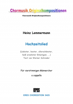 Hochzeitslied (Männerchor) 111