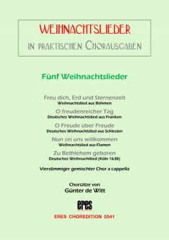 Fünf Weihnachtsliedsätze (gemischter Chor) 