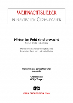 Hirten im Feld sind erwacht (gemischter Chor) 