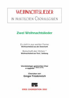 Zwei Weihnachtslieder (gemischter Chor)